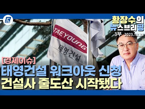 3부: 문제없다던 부동산PF 결국 연말에 터졌다, 태영 3.6조 건설사 23조 <strong>우발채무</strong> 17개 200% 넘는 부채(2023.12.28) [이슈분석]