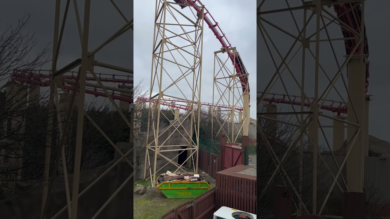 Big One testing at Blackpool Pleasure Beach 