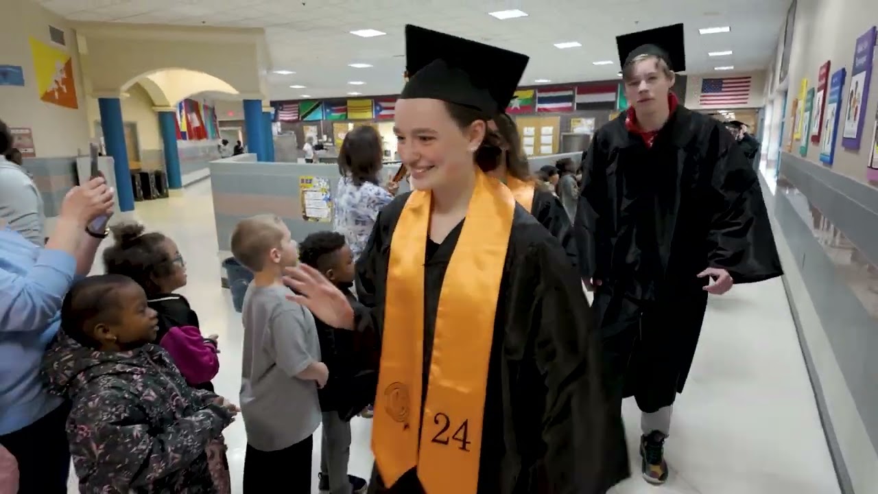Anne Sullivan Washington High School Grad Walk 2024