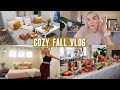 FALL VLOG | Going to Target, Decorating for Fall, + Trader Joe's Haul