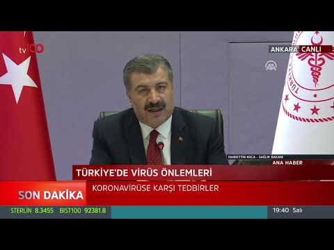 Sağlık Bakanı Fahrettin