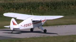 Piper PA-22-150 Pacer Taxiing and Takeoff CSU3