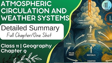 Atmospheric Circulation and Weather Systems | Detailed Summary | Class 11 Geography Chapter 9