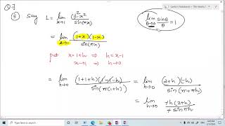 New XI - Math - Limits Lecture - 08