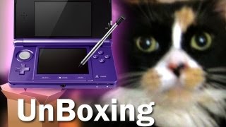 Nintendo 3DS Midnight Purple Unboxing (Modded to Capture)