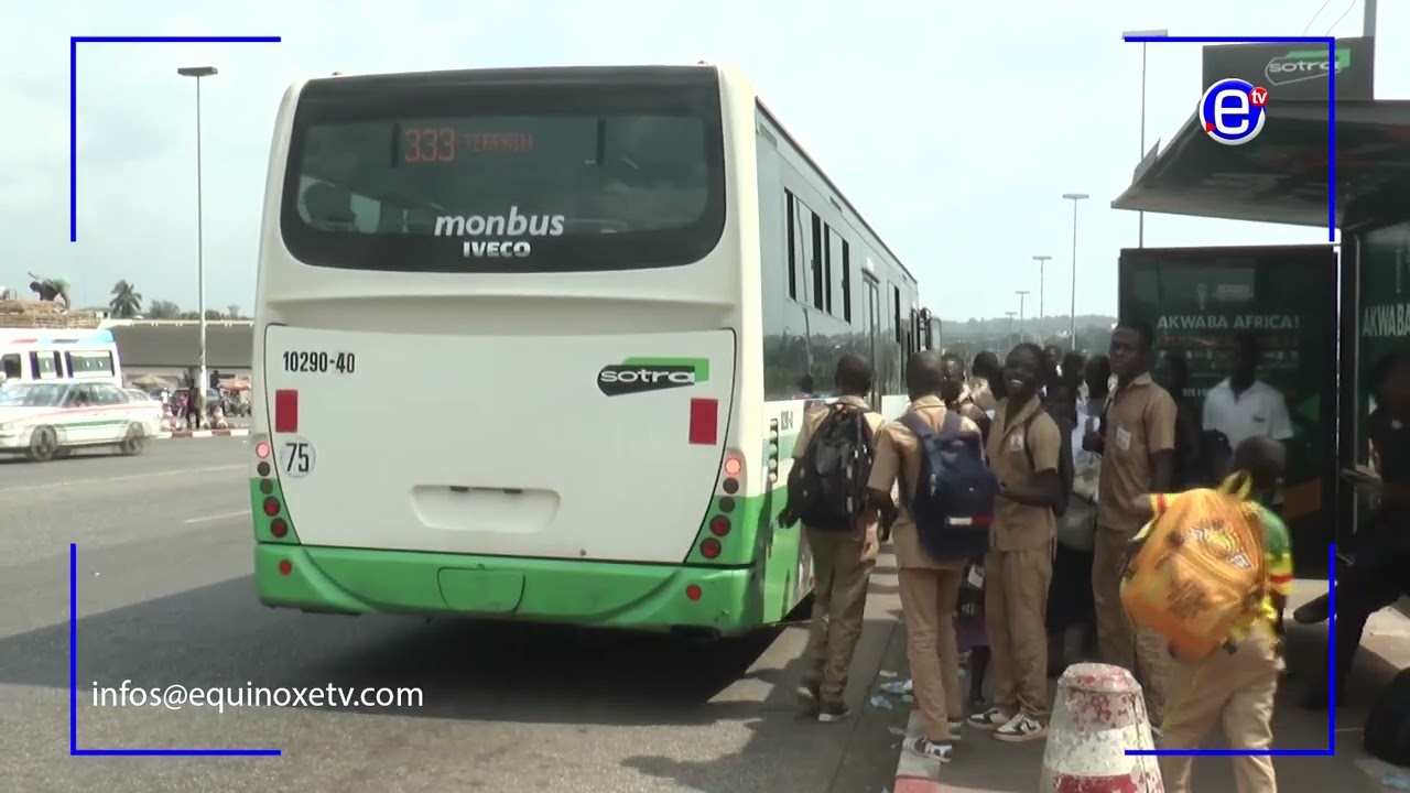 CAN 2023: LES TRANSPORTS URBAINS À YAMOUSSOUKRO - EQUINOXE TV