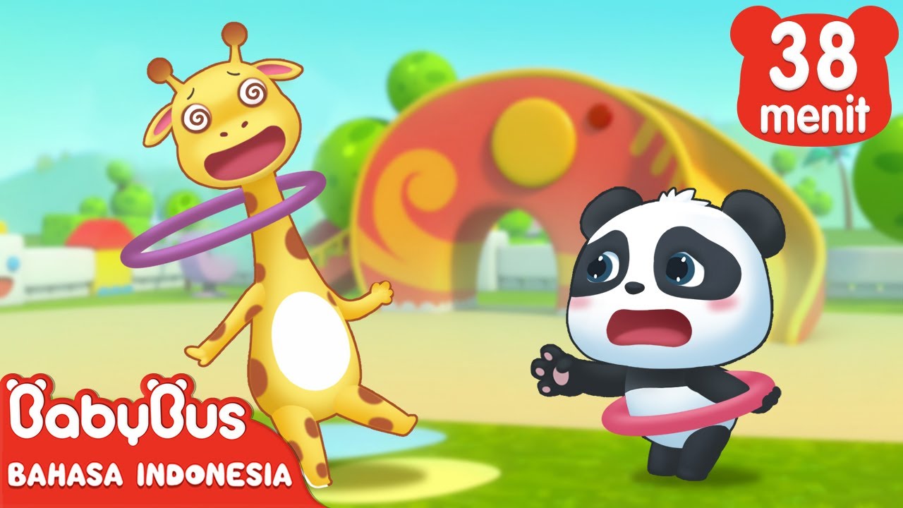 ⁣Hula Hoop | Mari Kita Olahraga Bersama | Kartun Anak-anak | BabyBus Bahasa Indonesia