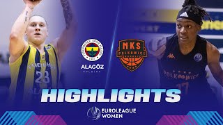 Fenerbahce Alagoz Holding v BC Polkowice | Gameday 8 | Highlights | EuroLeague Women 2022