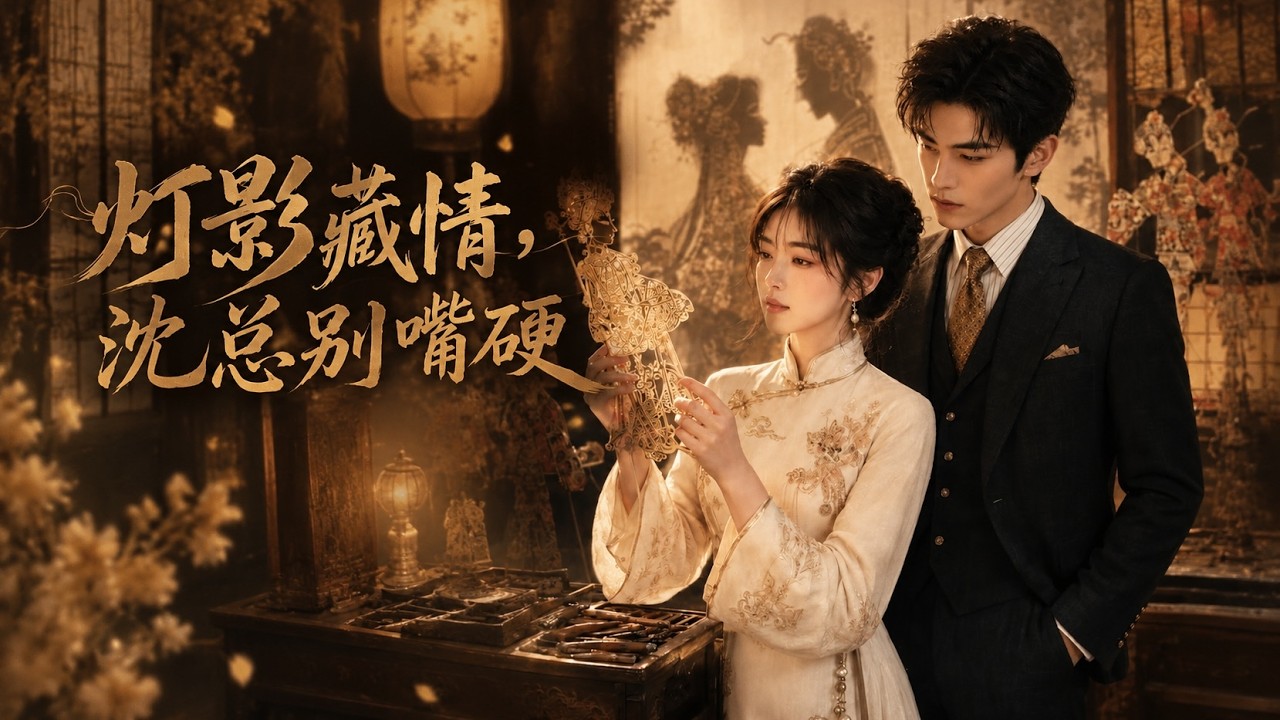 【高清全集】《灯影藏情，沈总别嘴硬》 #逆袭 #爱情 #甜宠 #反转 #热门短剧 #drama #爽剧 #電影 #精彩影视 #AI短剧