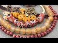 African Bead and Leather Knotted Necklace Tutorial!!