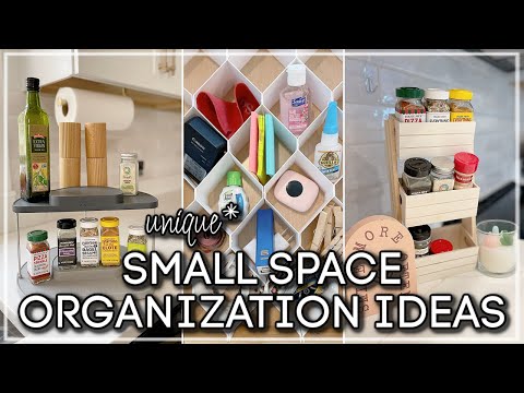 SMALL KITCHEN ORGANIZATION IDEAS 2023 / RENTER FRIENDLY SMALL