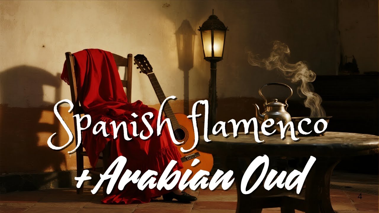 Flamenco & Arabic Fusion Guitar | Peaceful Spanish Instrumental for Meditation & Healing Mind