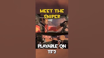 Meet the Sniper Playable on TF2 #shorts #tf2 #teamfortress2