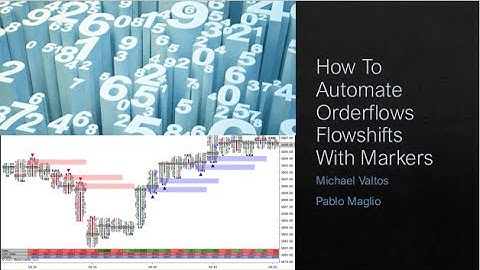 Orderflows Flowshifts & Markers How To Training