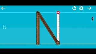 Writing Wizard - German (Grundschrift) Font Uppercase Letters