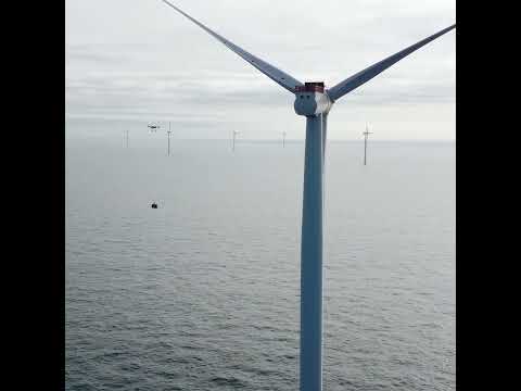 Ørsted Unmanned Drone Wind Turbine Delivery Test