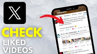 How To Check Liked Videos On X (EASY!)
