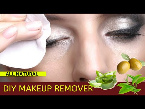 DIY Natural Makeup remover | Homemade makeup remover