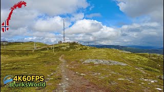 Attractions of Norway - Hike at Hovden Storenos- 4K60