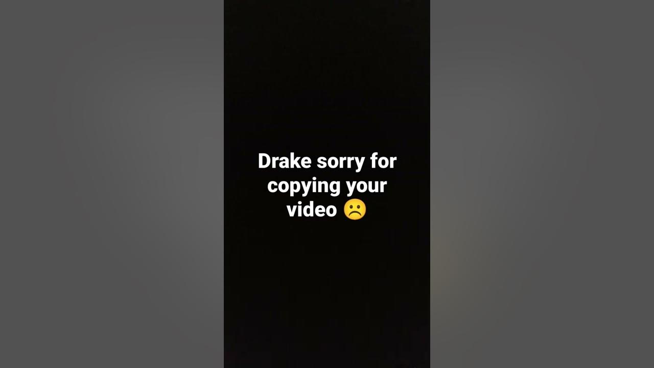 sorry drake - YouTube