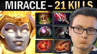 Dawnbreaker Dota Gameplay Miracle with 21 Kills and Octarine