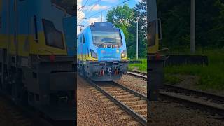 EU200 EIC Kaszub z okleiną CeraVe #train #pociąg #trainspotting #railway #shorts