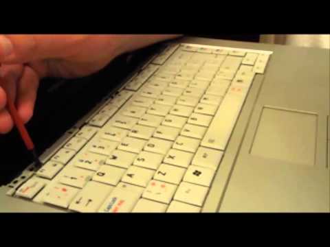 Toshiba A200 - Keyboard Disassembly