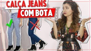 bota com calca