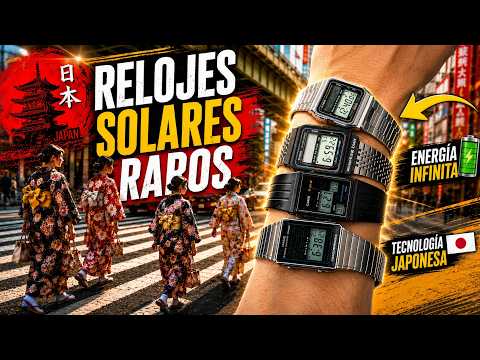 The RAREST Solar Casios I've found in Japan