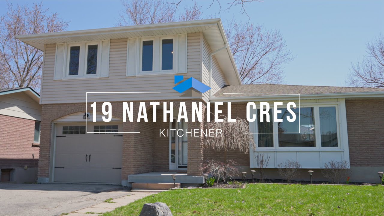 19 Nathaniel Cres, Kitchener (Overview with Aerial) Branded YouTube