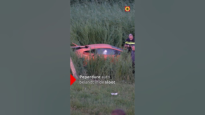 Peperdure Lamborghini in de kreukels | #lamborghini