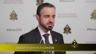 Dubai Statistics Center Wins In 2016 Stevie Awards For Great Employers