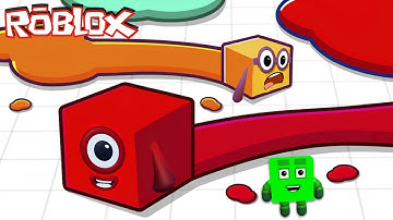 Numberblocks Play Color Game in Roblox! 🎨