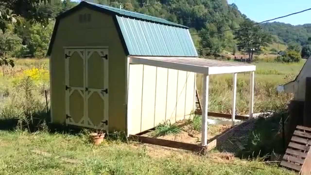 EASY!!! Lean-To Greenhouse Idea For A Shed / Tiny House ...