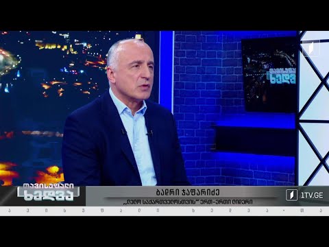 ევროპული რეკომენდაციების შესრულების ეტაპები - ინტერვიუ ბადრი ჯაფარიძესთან #თავისუფალიხედვა