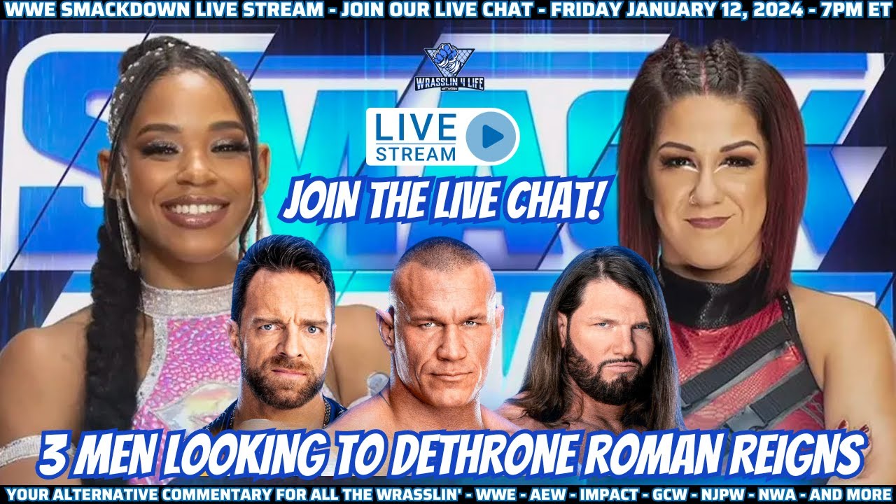 WWE Smackdown Live Stream Join Our Live Stream (January 12, 2024) 