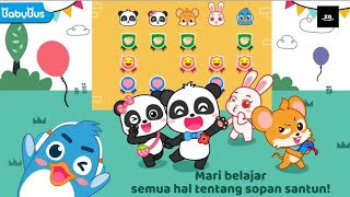 BabyBus keluarga dan teman bayi panda