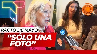 Elisa Carrió en Córdoba: cuestionó el Pacto de Mayo, la política económica y habló de un 