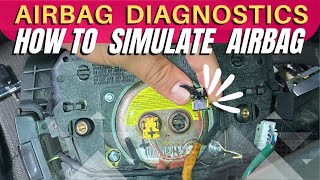 Airbag Diagnostics | How to Simulate Airbag | How to Bypass Airbag #airbag #diagnostics