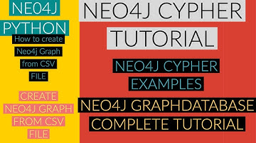NEO4J|NEO4J TUTORIAL|Neo4j Python|How To Create Neo4j Graph From Csv File|PART:77