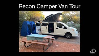 Recon Envy Camper Van Tour