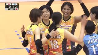 【2022-23 V.LEAGUE DIVISION1 WOMAN ハイライト】2023/3/12 vs岡山シーガルズ