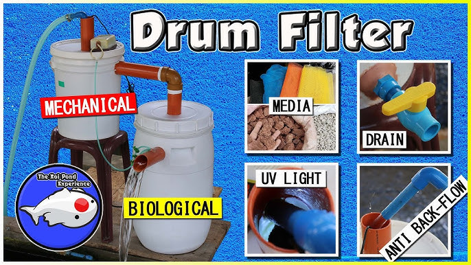 How To Make Diy Drum Filter You - Diy 3 Stage Bait Tank Filter How To Make Diy Drum Filter You - Diy 3 Stage Bait Tank Filter