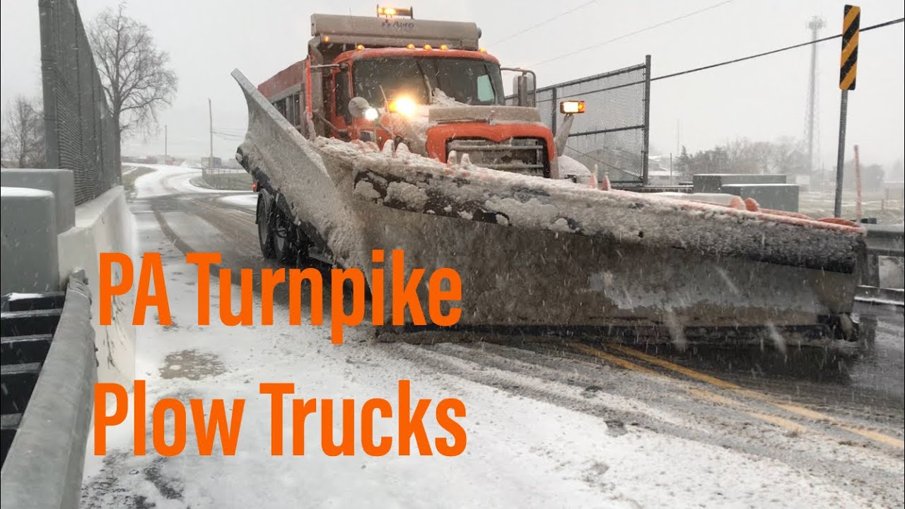 PA Turnpike Plows YouTube