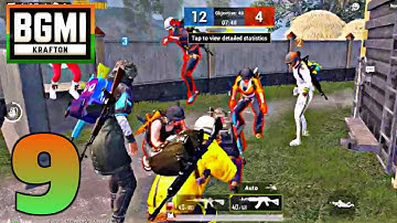 Battlegrounds Mobile India : Team DeathMatch | Gameplay Walkthrough | Part 9 (Android, iOS)