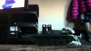 Stop Motion Army Tank