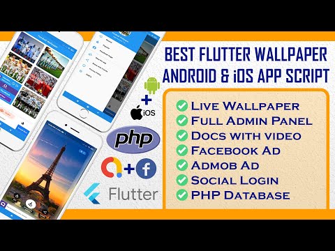 Wallpaper App For Android & IOS | Flutter Developer 💪 Admin Panel