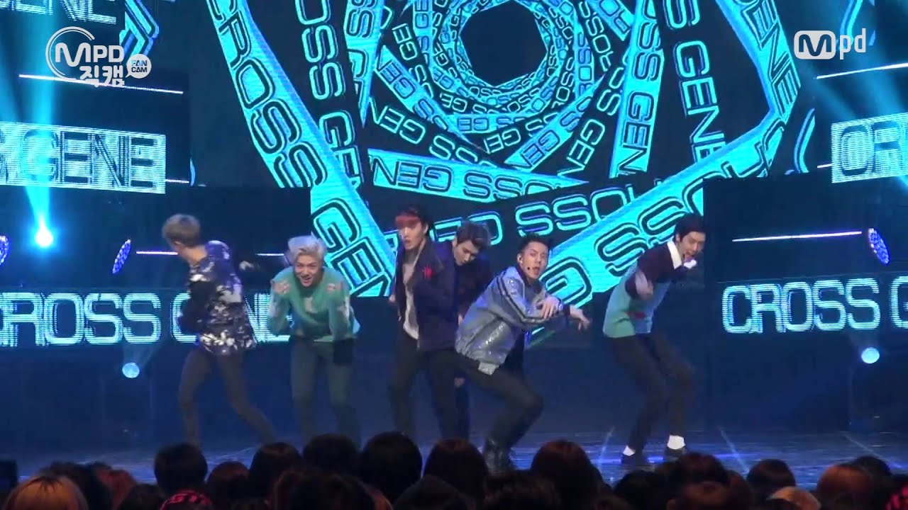 [MPD직캠] 크로스진 직캠 누나 너 말야 Fancam @엠카운트다운_160218