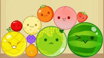 Watermelon Game Fruit Merge Melon Maker | Suika Level Up ASMR Gameplay