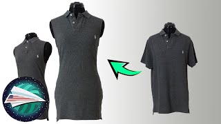 DIY Polo Shirt Dress | Upcycling Ideas | Easy Sewing for Beginners